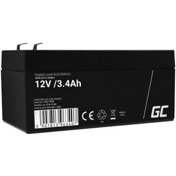 Batterij Groen Cell AGM43 radiografisch bestuurd modelonderdeel zwart