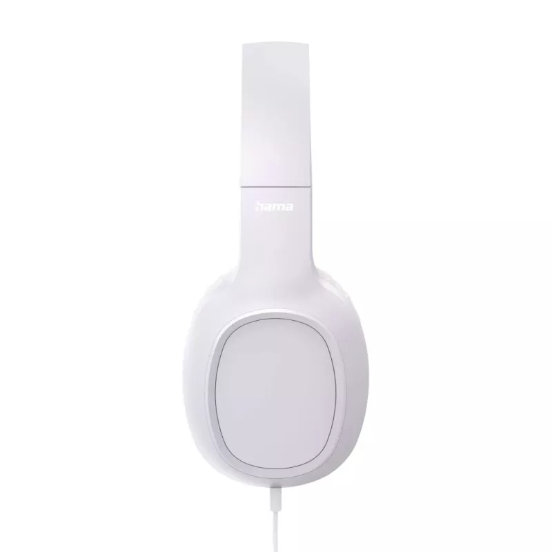 Hama Fun C 00221815 on-ear headset met microfoon, bedraad USB-C, 1,2 m kabel, wit
