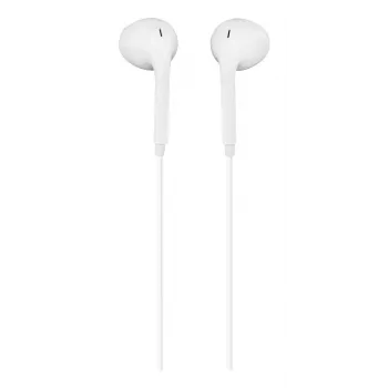 Hama Glow II headset bedraad in-ear gesprekken/muziek wit