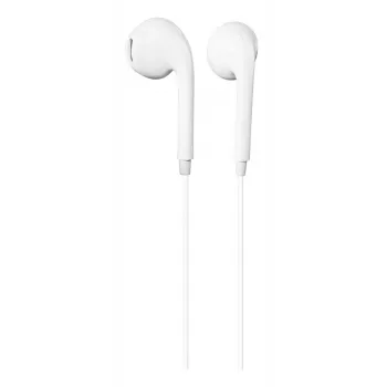 Hama Glow II headset bedraad in-ear gesprekken/muziek wit