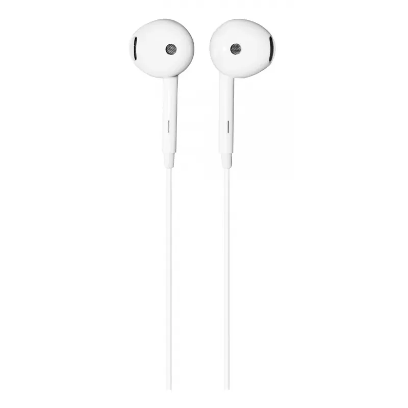 Hama Glow II headset bedraad in-ear gesprekken/muziek wit