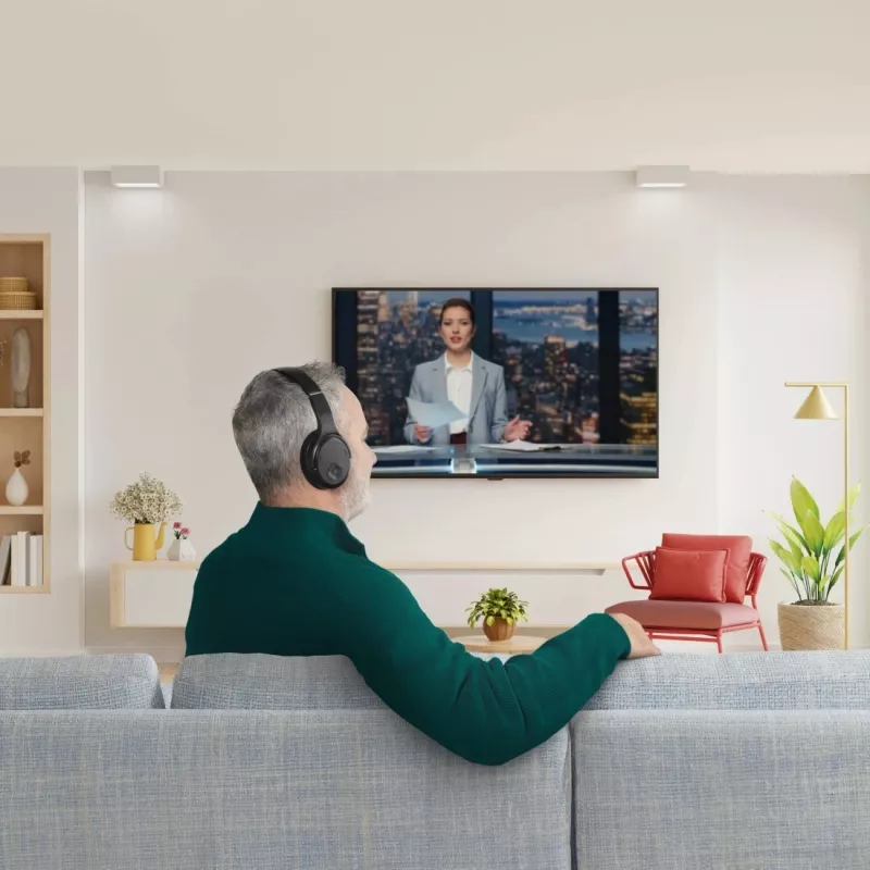 Hoofdtelefoon Hama 00221847 bedraad & draadloos Bluetooth zwart