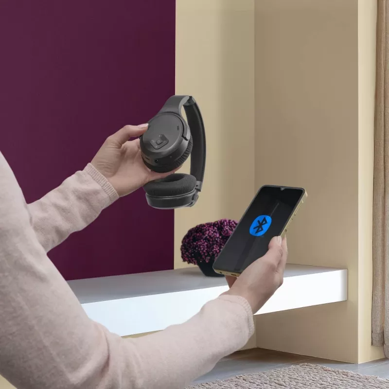 Hoofdtelefoon Hama 00221847 bedraad & draadloos Bluetooth zwart