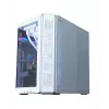 Pc-behuizing ZALMAN P60 midtower met 5x ARGB-ventilatoren, wit