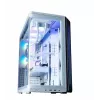 Pc-behuizing ZALMAN P60 midtower met 5x ARGB-ventilatoren, wit