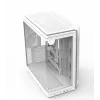 Pc-behuizing ZALMAN P60 midtower met 5x ARGB-ventilatoren, wit