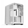 Pc-behuizing ZALMAN P60 midtower met 5x ARGB-ventilatoren, wit