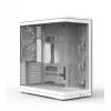 Pc-behuizing ZALMAN P60 midtower met 5x ARGB-ventilatoren, wit