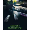 ICY BOX M.2 SATA/NVMe SSD-behuizing met USB 3.2 Gen 2 Type-C en RGB-verlichting