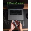 ICY BOX M.2 SATA/NVMe SSD-behuizing met USB 3.2 Gen 2 Type-C en RGB-verlichting