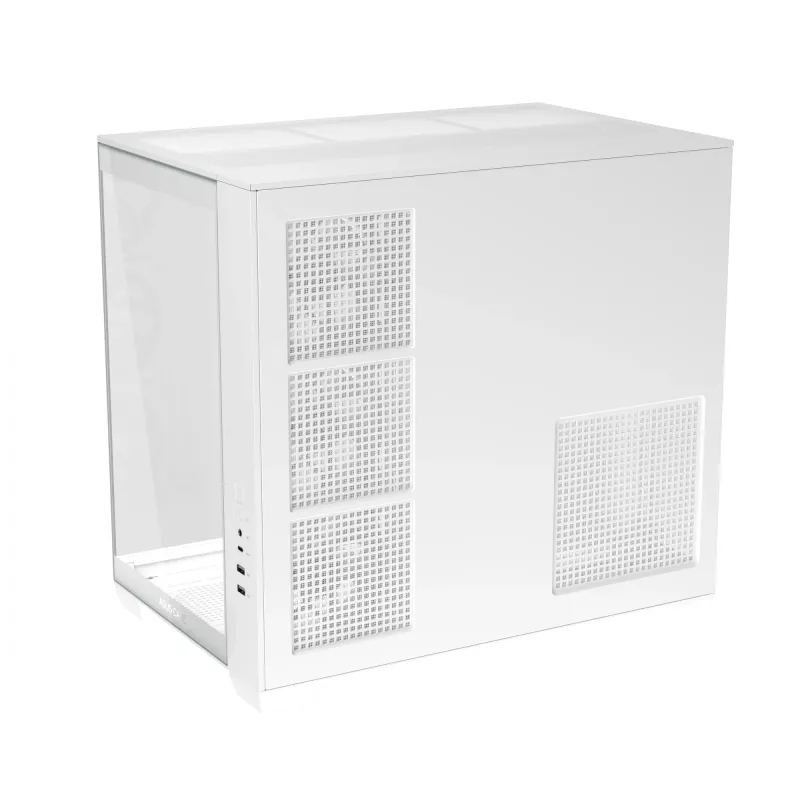 ASUS A32 PLUS TG ARGB computerbehuizing, wit, gehard glas