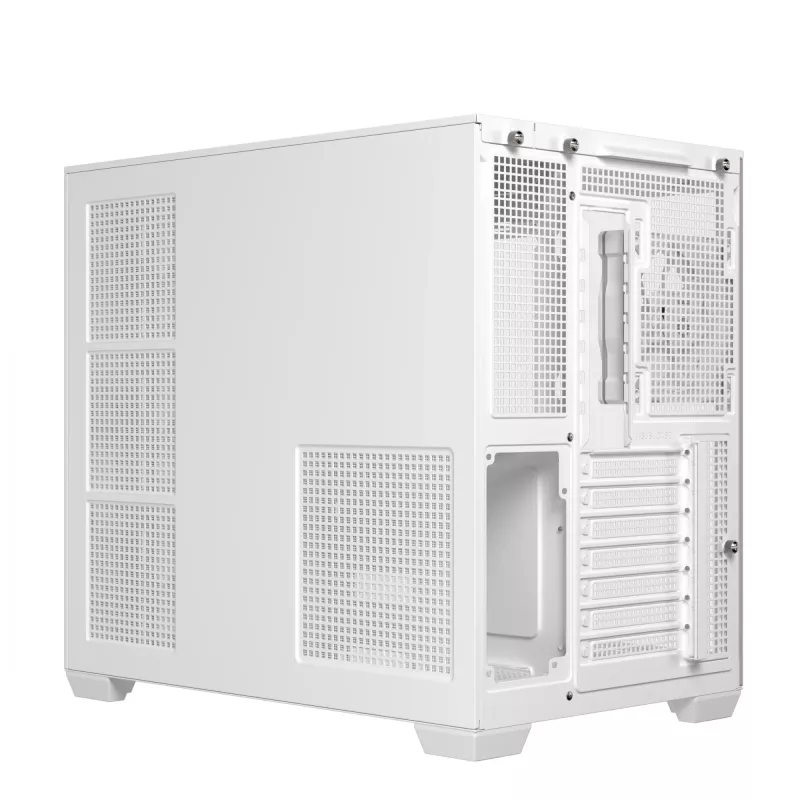 ASUS A32 PLUS TG ARGB computerbehuizing, wit, gehard glas