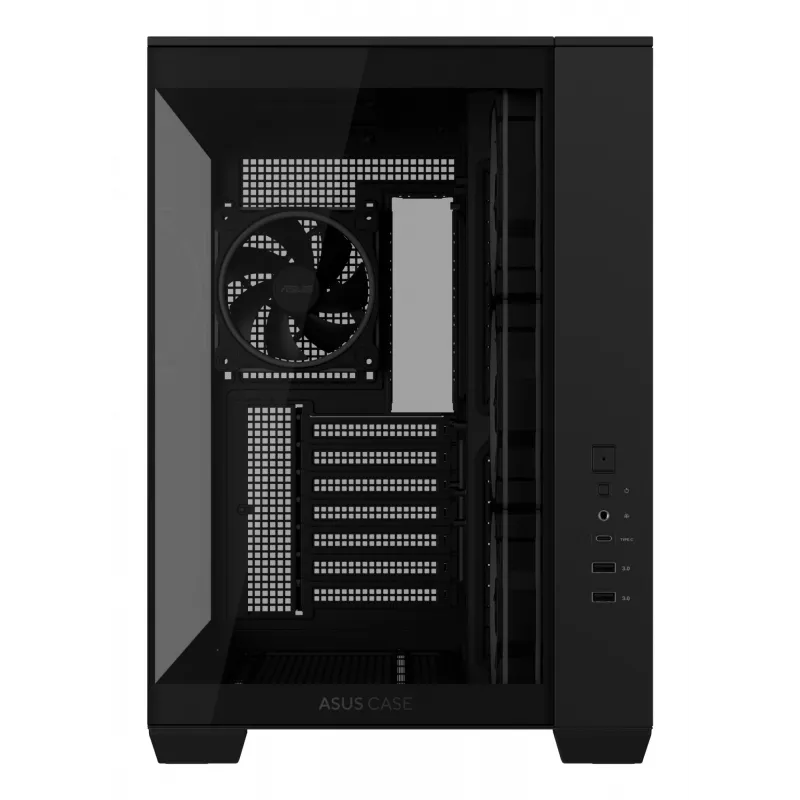ASUS A32 PLUS TG ARGB pc-behuizing, zwart, ATX/micro ATX/Mini-ITX