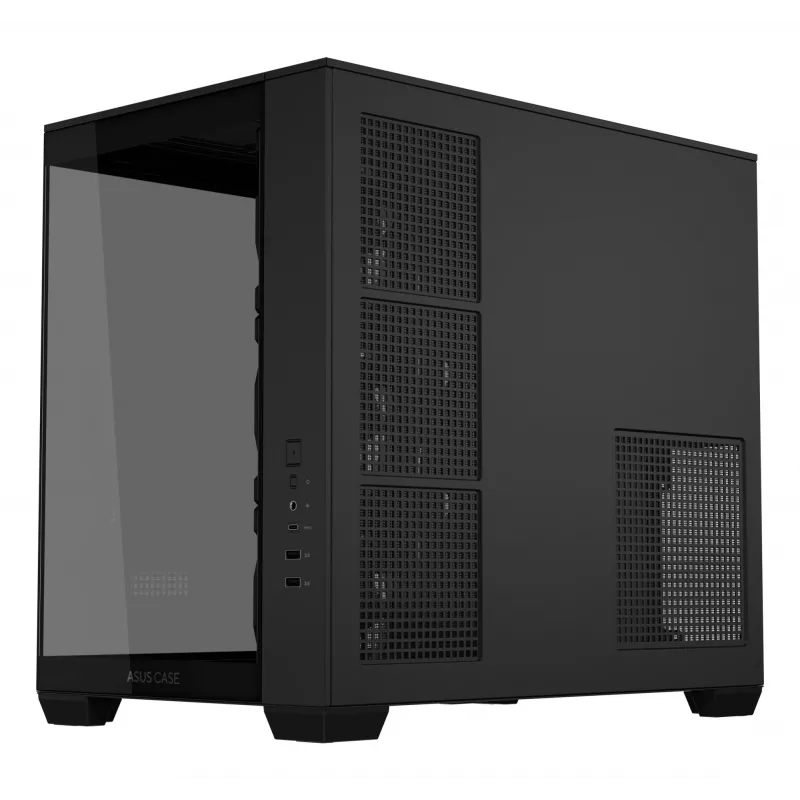 ASUS A32 PLUS TG ARGB pc-behuizing, zwart, ATX/micro ATX/Mini-ITX