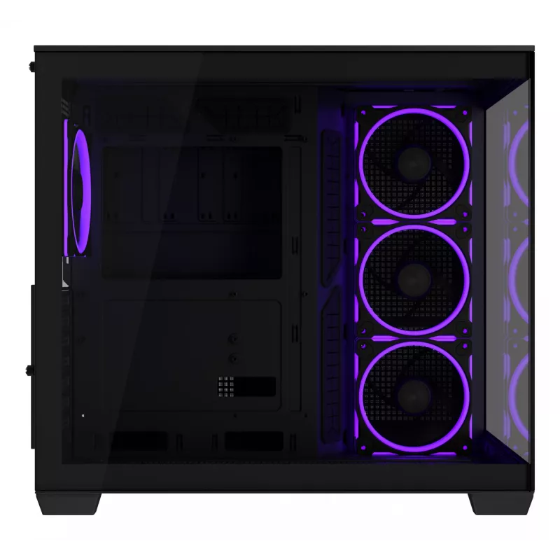 ASUS A32 PLUS TG ARGB pc-behuizing, zwart, ATX/micro ATX/Mini-ITX