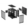 ASUS A32 PLUS TG ARGB pc-behuizing, zwart, ATX/micro ATX/Mini-ITX