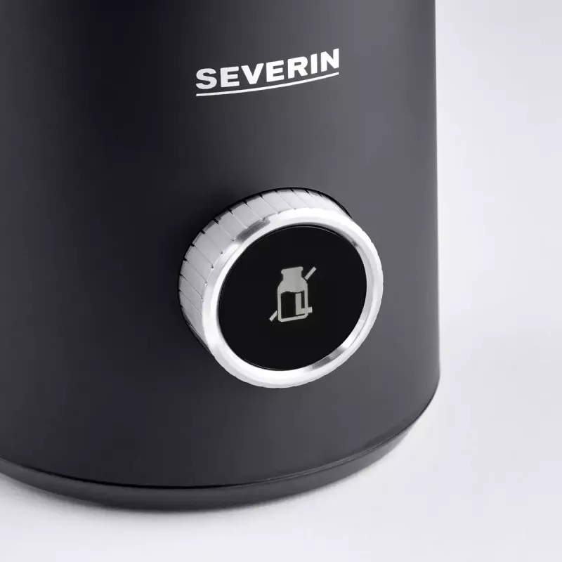 Automatische Severin Spuma 700 Plus zwart roestvrijstaal