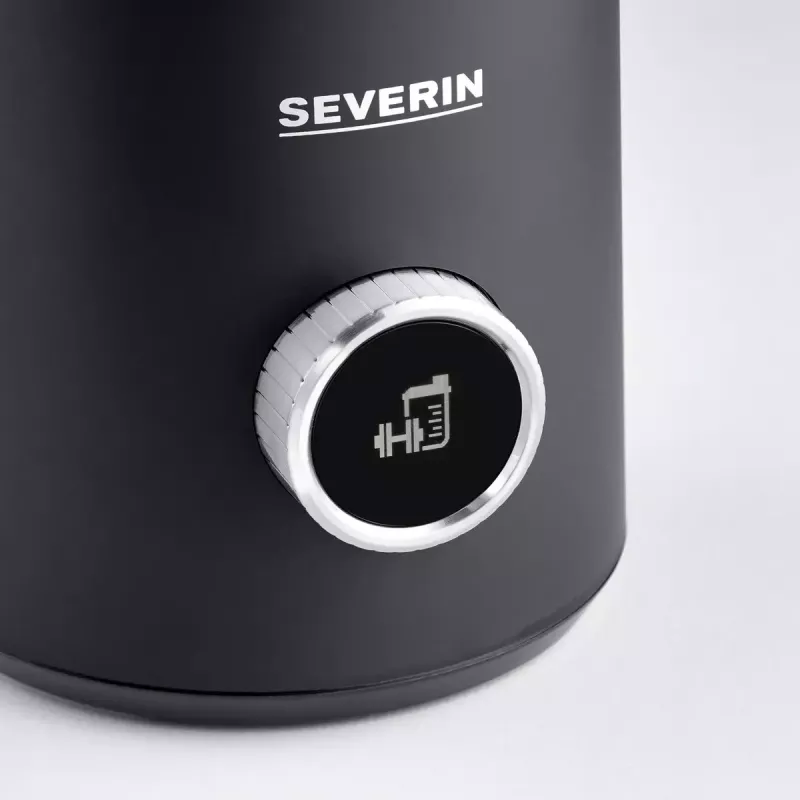 Automatische Severin Spuma 700 Plus zwart roestvrijstaal