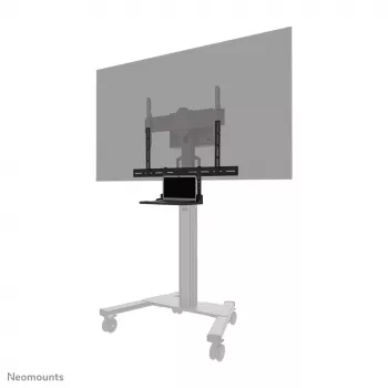 Neomounts laptopplateau-kit AV45-500BL voor schermen van 43 tot 110 inch, VESA tot 600x400, max. 2,5 kg, 900×242×640 mm