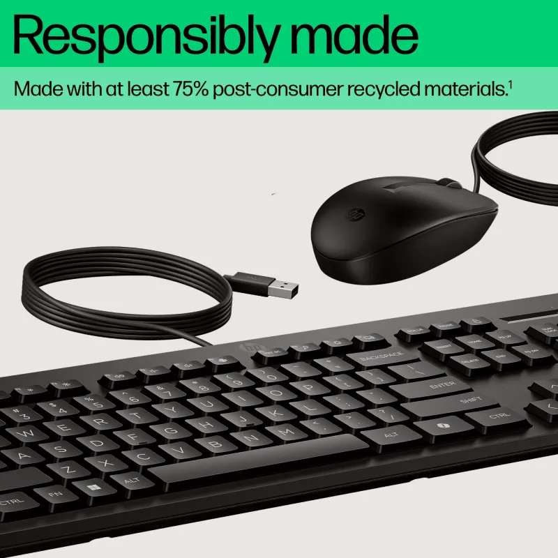 Muis HP 225 bedrade muis en toetsenbord combo G2 USB