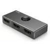HAMA 8K HDMI bidirectionele switch — 1 ingang naar 2 uitgangen / 2 ingangen naar 1 uitgang, model 00205324