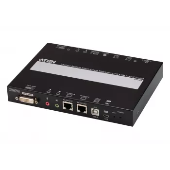 ATEN 1-lokaal/remote share access single port DVI KVM over IP-switch