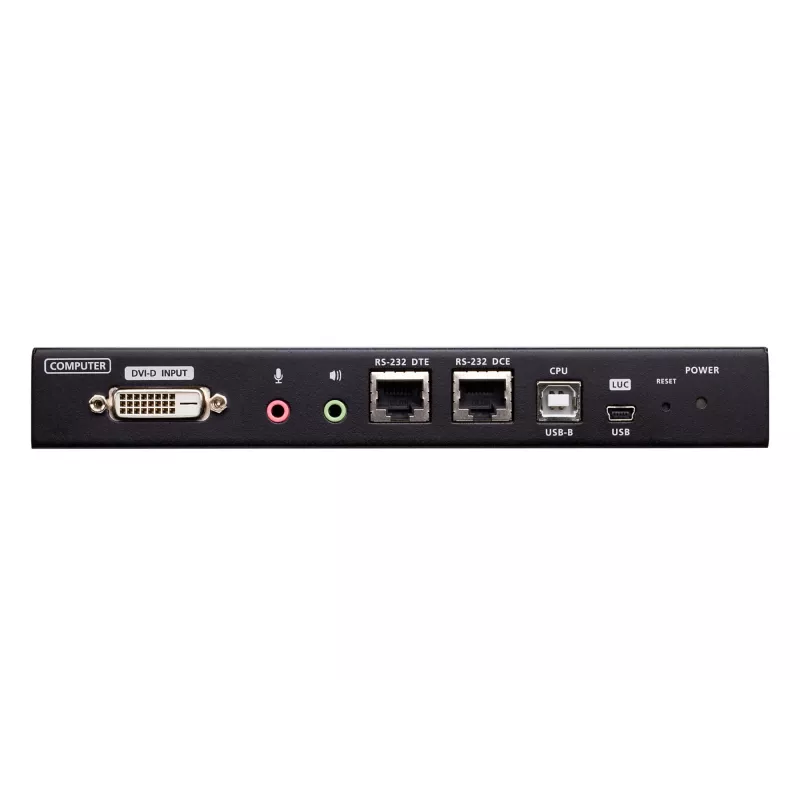 ATEN 1-lokaal/remote share access single port DVI KVM over IP-switch