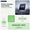 Motorola edge 60 16,9 cm (6,67 inch) Dual SIM Android 15 5G USB Type-C 12 GB 512 GB 5200 mAh groen