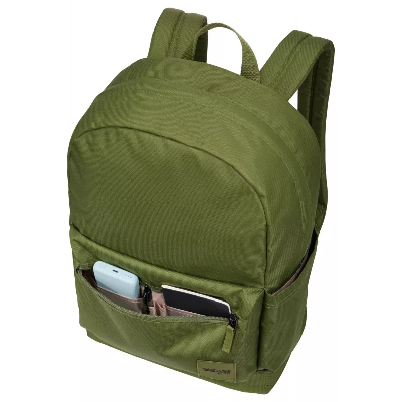 Case Logic Campus CCAM1216 Hawthorne groen rugzak casual rugzak zwart polyester