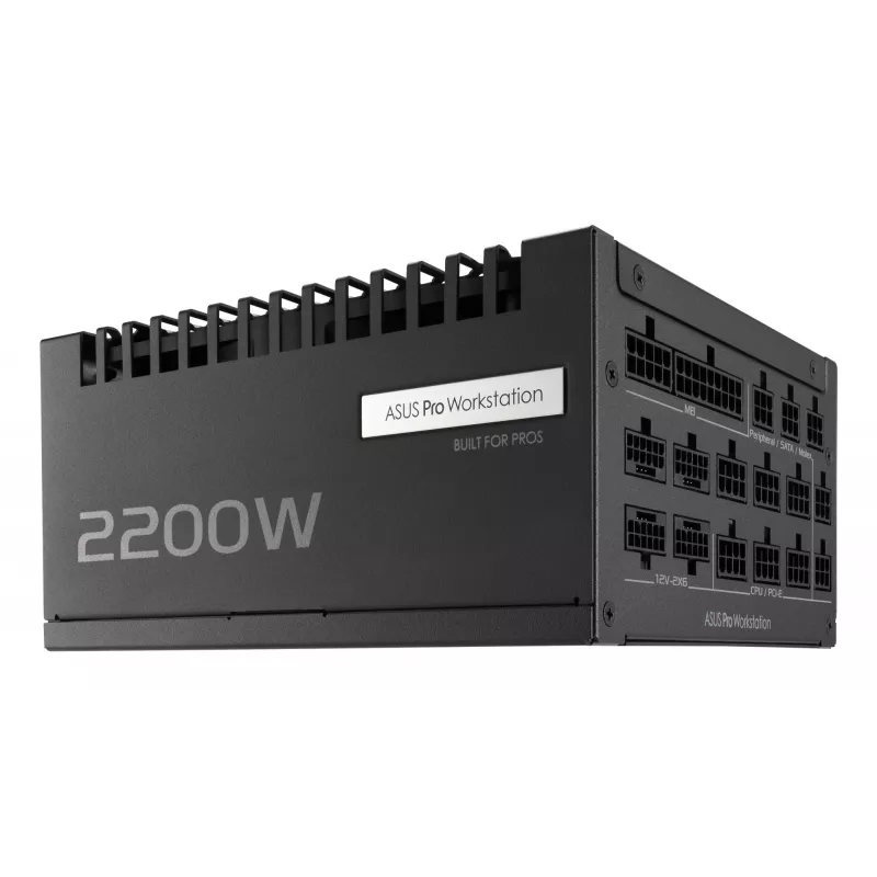 ASUS Pro WS 2200W Platinum voeding 20+4 pin ATX ATX zwart