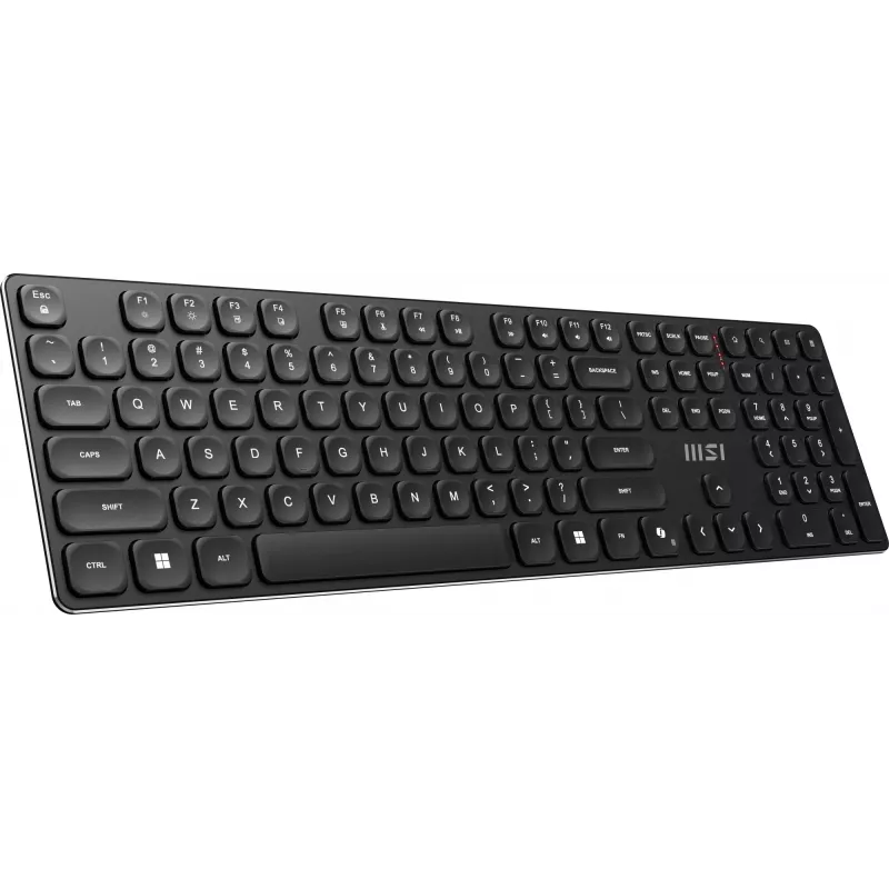 MSI FORGE K210 WIRELESS COMBO toetsenbord muis inbegrepen home/office USB QWERTY US English zwart