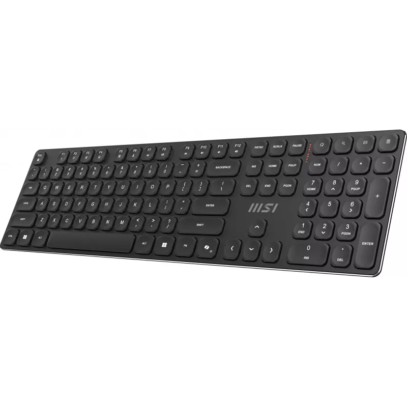 MSI FORGE K210 WIRELESS COMBO toetsenbord muis inbegrepen home/office USB QWERTY US English zwart