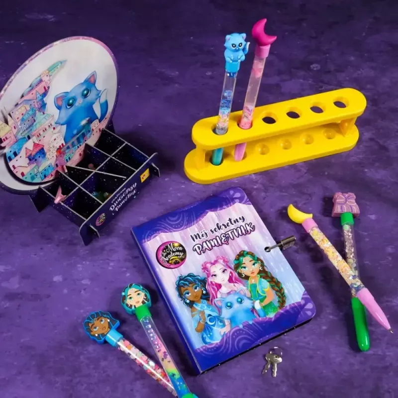 Leerset Liscianigiochi Moon Academy — maanpennen en dagboek