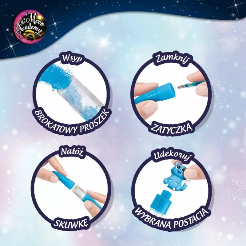 Leerset Liscianigiochi Moon Academy — maanpennen en dagboek