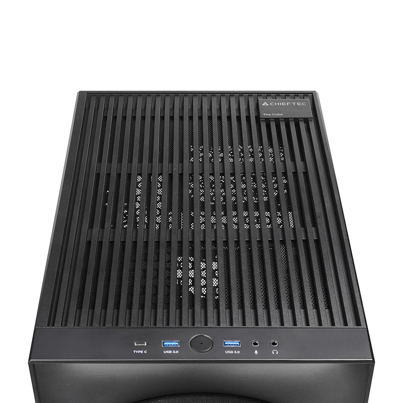 Chieftec CI-03B-OP The Cube mATX-behuizing, zwart