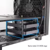 Chieftec CI-03B-OP The Cube mATX-behuizing, zwart