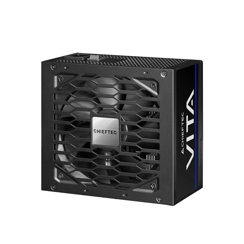 Voeding CHIEFTEC BPX-650-S 650 W, 24-polig ATX, 80 PLUS Bronze, zwart