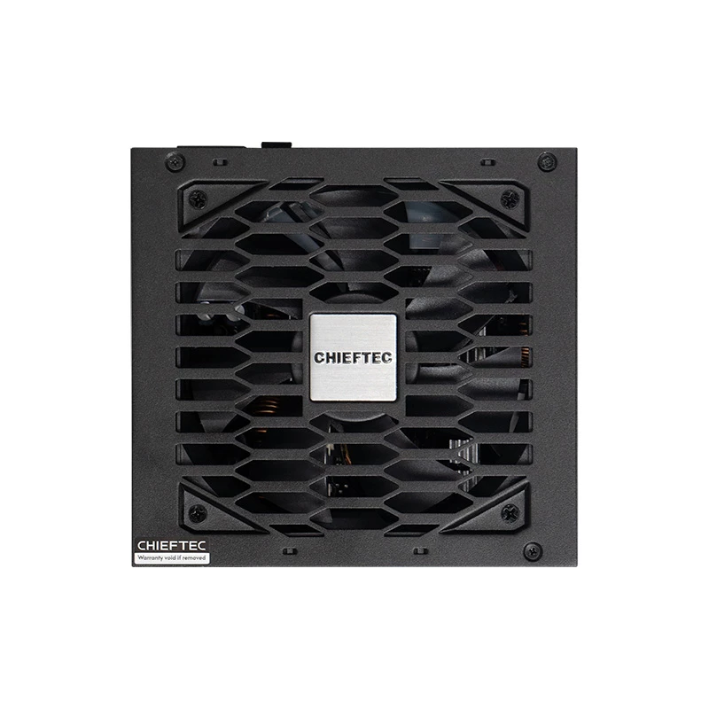Voeding CHIEFTEC BPX-650-S 650 W, 24-polig ATX, 80 PLUS Bronze, zwart