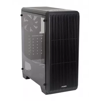 Zalman S2 Midi Tower kast - zwart met venster
