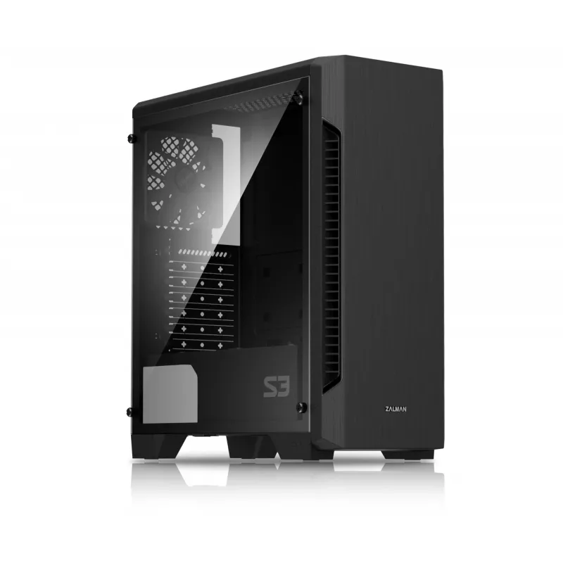 Zalman S3 Computerbehuizing Midi Tower Zwart