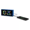 Digitale wekker Hama Ibiza Blauw LCD batterij USB 150x34x73mm