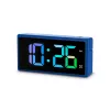 Digitale wekker Hama Ibiza Blauw LCD batterij USB 150x34x73mm