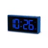 Digitale wekker Hama Ibiza Blauw LCD batterij USB 150x34x73mm