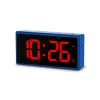 Digitale wekker Hama Ibiza Blauw LCD batterij USB 150x34x73mm