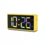 Digitale wekker Hama Ibiza Geel LCD batterij USB