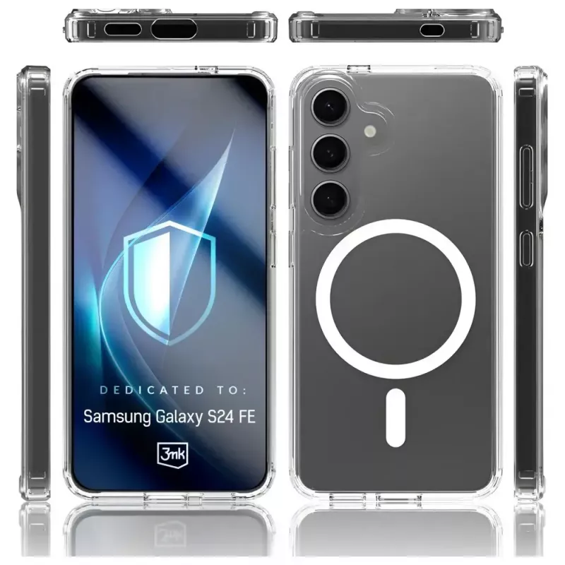 Beschermhoes 3MK Armor MagCase voor Samsung Galaxy S24 FE – robuust slank-fit design