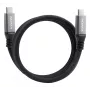 USB C naar USB C datakabel ADATA CACCU3-100W-100AN-BK — USB 3.2 Gen 2 (10 Gbit/s), 1 m, Zwart
