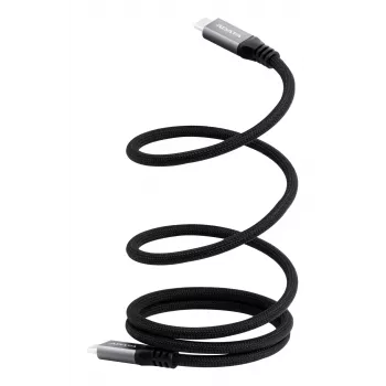 USB C naar USB C datakabel ADATA CACCU3-100W-100AN-BK — USB 3.2 Gen 2 (10 Gbit/s), 1 m, Zwart