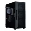 ZALMAN Mid-Tower PC-behuizing I3 NEO V2, zwart, 4x RGB-ventilatoren, ATX/microATX-ondersteuning