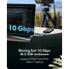 Accessoire: icybox IB-1827MCP-C31 M.2 NVMe en SATA dual-bay-adapter